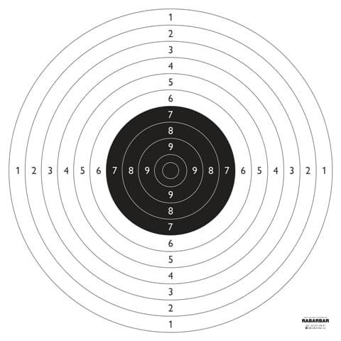 tarcza strzelecka TS-2  Psp pistolet sportowy.jpg