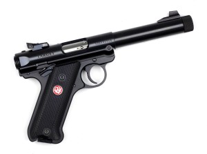 Pistolet RUGER Mark IV Target + amunicja + pokrowiec DAA